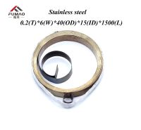 FUMAO Hot sale stainless steel spiral flat wire coil spring constant force spring 0.2x10x30x2000mm