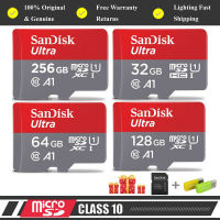 SanDisk Ultra MicroSDXC UHS-I 16GB 64GB 128GB 256GB 512GB ความเร็วสูงสุด 120 MB/s U1 A1