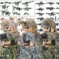 【YF】 US Soldiers Blocks Air Assault Force SWAT Helmet Weapons Bricks