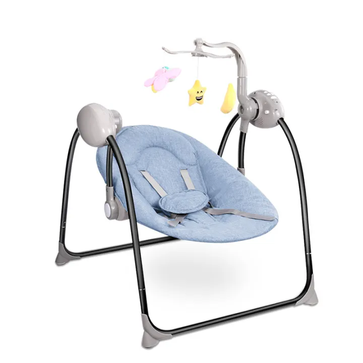 Baby Rocking Baby Swing Chair Electric Baby Cradle With Remote Control