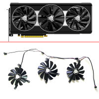 ใหม่พัดลมระบายความร้อนสำหรับ XFX Radeon RX 5700 XT thicc III อัลตร้า3พัดลมกราฟิกการ์ดพัดลมเปลี่ยน CF1015.H12S 4PIN GPU แฟนๆ