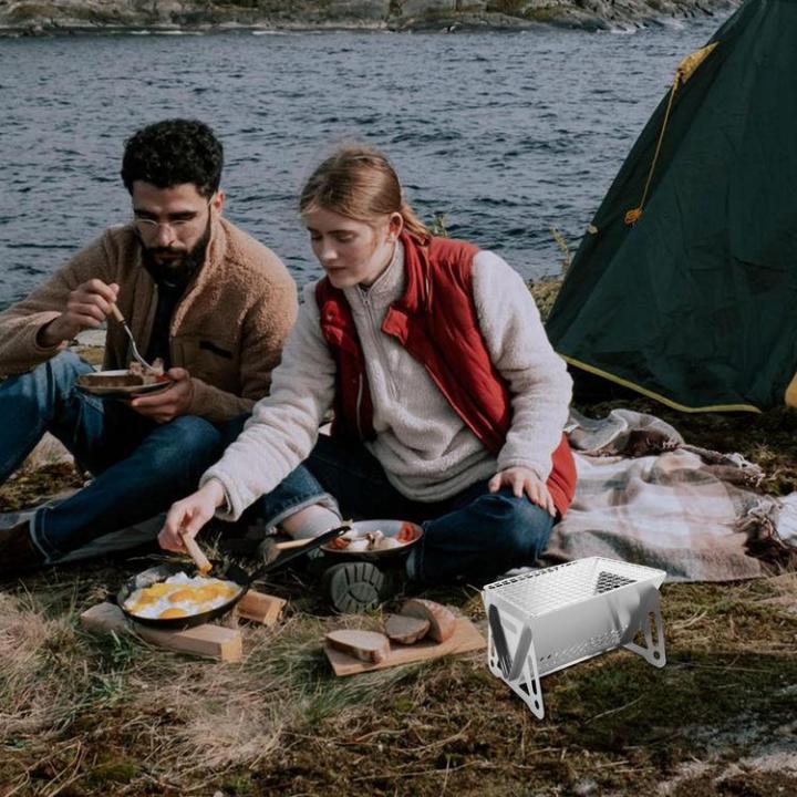 mini-folding-camping-grill-compact-stainless-steel-folding-barbecue-grill-bbq-grill-with-easy-portability-for-outdoor-barbecues-camping-traveling-picnics-successful