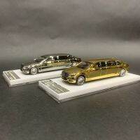 นักล่าท่าทางรถรุ่น1:64 S600 Pullman 6ประตู-Chrome Silver LTD 599