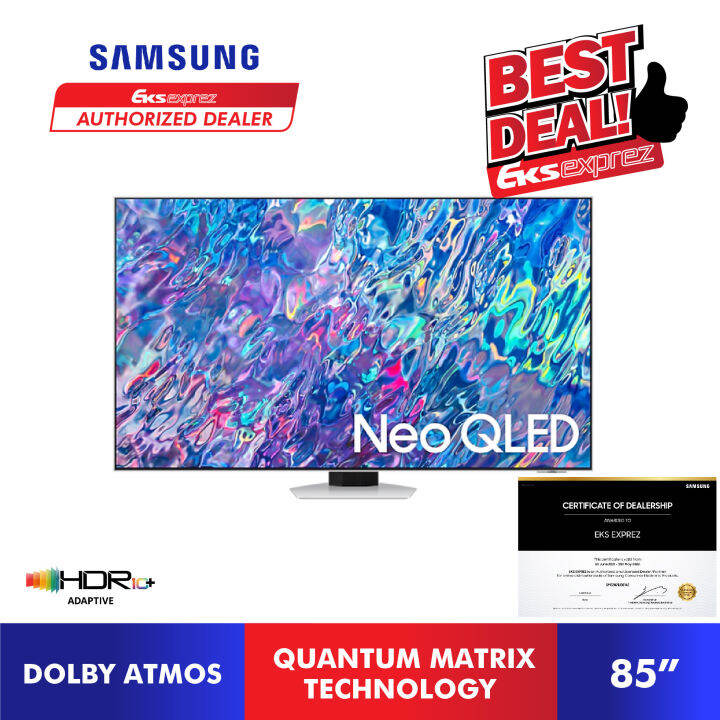 Samsung 85" NEO QLED 4K QN85B Smart TV | QA85QN85BAKXXM | Lazada