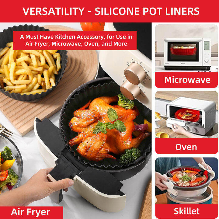 non-stick-airfryer-basket-grill-pan-round-liner-baking-tools-baking-tray-airfryer-pot-silicone-tray-reusable-tray