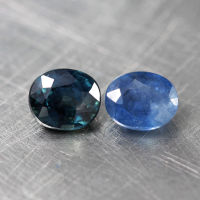 1.10 ct ไพลิน เผาเก่า (Heated Blue Sapphire)