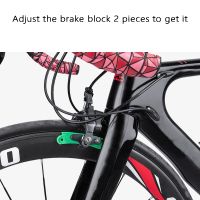 【LZ】☃☁✲  Ferramenta de ajuste do bloco de freio da bicicleta V Brake Holder Pads Blocos duráveis se encaixam MTB Road Bike Durável