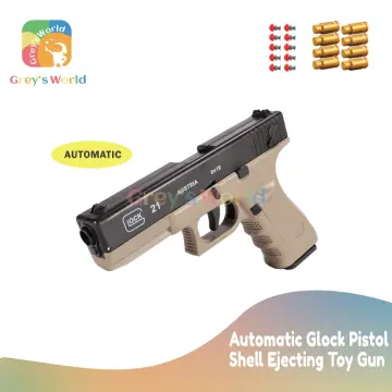 Automatic Shell Ejection Pistol Laser Version Glock Toy Gun