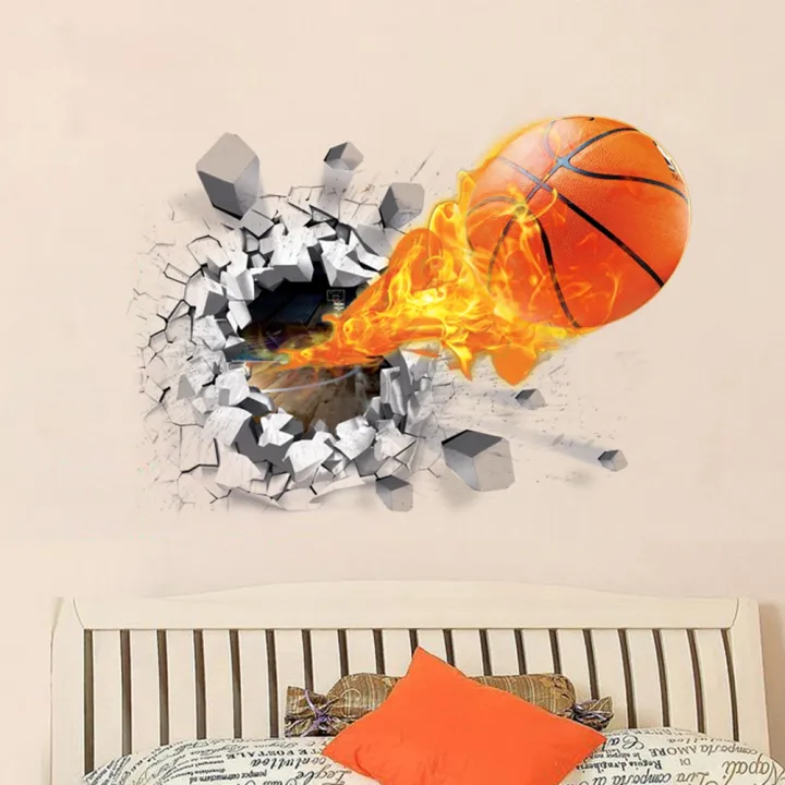 d-basketball-fire-wall-stickers-manufacturers-wholesale-environmental-stickers-creative-new-home-decoration-floor-wall-sweetie-fuel-injectors