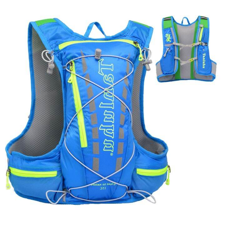 15L Outdoor Marathon Hydration Pack Backpack Reflective Running Hydration Vest for Hiking