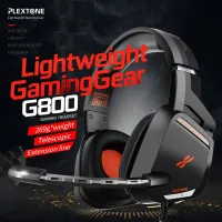 PLEXTONE G800 Gaming Headset Surround Sound Music Earphone With Microphone 3.5MM Wired Headphones For XBOX PS4 Laptop computer