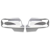 Rearview Mirror Cover Side Mirror Cap Fit for Dodge Ram 1500 2021 2020 2019 Silver (2 Pcs)