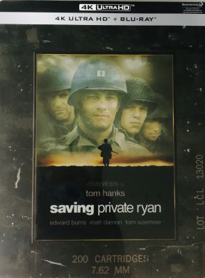 Saving Private Ryan /เซฟวิ่ง ไพรเวท ไรอัน ผ่าสมรภูมินรก (4K+Blu-ray+Blu-ray Bonus Steelbook 3 Disc) (4K/BD มีเสียงไทย มีซับไทย / BD Bonus มีซับไทย)