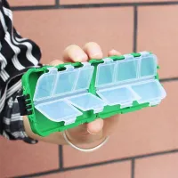 【YF】 10 Grids Weekly Pill Box 7 Days Foldable Travel Medicine Holder Tablet Storage Case Container Dispenser Organizer Tools