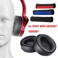 ที่ปิดหูเบาะที่ครอบหูอะไหล่ผ้าพันศีรษะที่หูฟังสำหรับโซนี่ MDR-XB950BT XB950B1 Xb950ap หูฟัง XB950N1