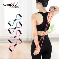Pull Strap Fitness Resistance Bands Wall Pulley Tension Stretch Belt Home Training Device Elastic Rope Exercise Resistance Bands