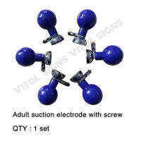 EKG suction electrode wiht screw QTY :1 set อิเล็คโทรดสำหรับติดหน้าอก เด็ก/ผู้ใหญ่