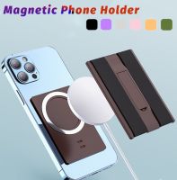 Magsafe Ring with Stand Phone Card Holder Leather Cover Case Magnetic for Iphone 13 12 Pro Max Desktop Back with Band