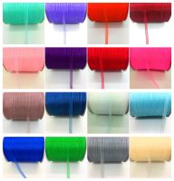 Free Shipping 10yds/lot 1/4" 6mm Organza Ribbon Bow Hair Wedding Decoration Lace Crafts Pick Color Gift Wrapping  Bags