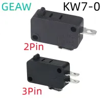 ▪ 10PCS KW7-0 Micro Switch for Microwave Oven Game Machines Electric Cookers 16A 125VAC/250VAC 1NO 1NC 2Pin 3 Pin KW7-0