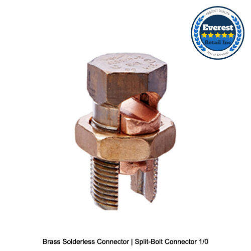 Brass Solderless Connector SplitBolt Connector (Choose Size) Lazada PH