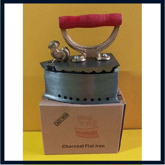 Cast Iron Charcoal Flat Iron ( Plantsa de uling ) FB2028 Lazada PH