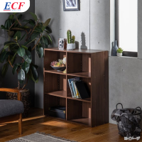 ECF Furniture ชั้นวางหนังสือ ชั้นวางของ 6 ช่อง รุ่น S41,S42,S43 ปรับระดับได้