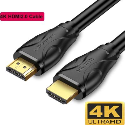 XIEGK 0.5เมตร/1เมตร/1.5เมตร 2เมตร/5เมตร/8เมตร/10เมตร สายเคเบิลวิดีโอ ที่ HDMI2.0 สำหรับตัวแยกตัวสลับ จอภาพโปรเจคเตอร์ทีวี สาย HDMI เป็น HDMI สายเอชดีเอ็มไอ สาย HDMI 4K สายเชื่อมต่อกัน