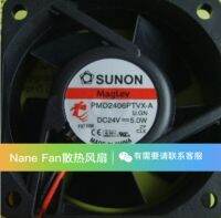 2023 ☆ NewSUNON 6025 DC24V 5.0W PMD2406PTVX-A PMD2406PTB1-AFan พัดลมระบายความร้อน