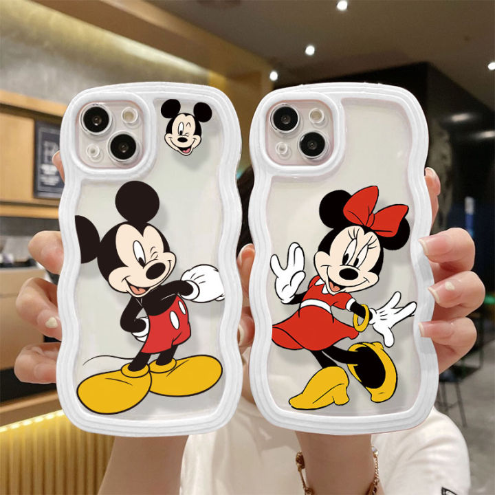 เคสโทรศัพท์การ์ตูน-mickey-mouse-jiefie-สำหรับ-realme-5i-มิกกี้มินนี่มิกกี้-realme-เคสคู่ฝ้าโปร่งแสง5-5s-realme-8-8-pro-realme-9แฟชั่นน่ารักมิกกี้-tpu-แบบนิ่มผ้าคลุม