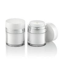 【hot】 Dispensers with Press Jar With Lid for Skincare