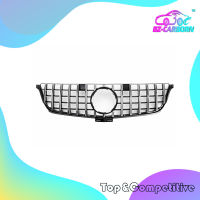 2012-2015ใหม่สำหรับ Benz ML Class W166 ML300 ML320 ML350 ML400 GT สไตล์ด้านหน้า Racing Grille