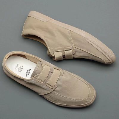 🏅 Padasso spring mens slip-on canvas shoes Korean style trendy shoes casual old Beijing cloth shoes clearance 30477