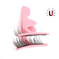 ❄△№ 2 Colors Magnetic Eyelashes Extension Applicator Stainless Steel False Eyelashes Curler Tweezer Clip Clamp Makeup Beauty Tool