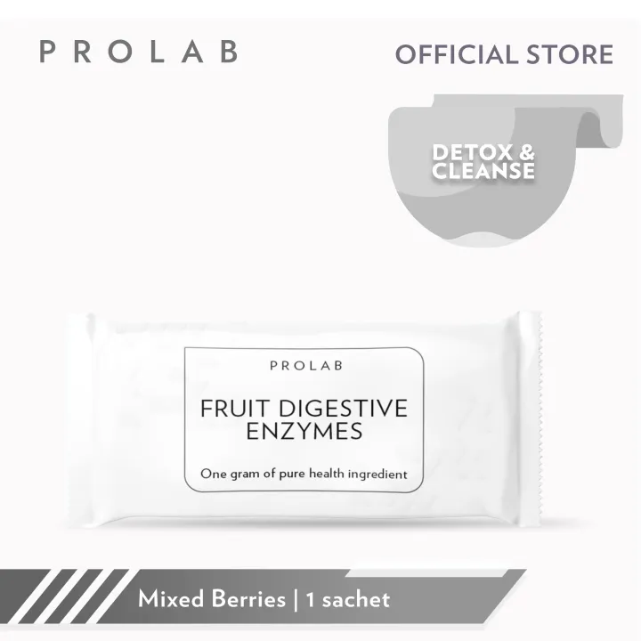 PROLAB Fruit Digestive Enzymes Powder Extract Wellbeing Vitamins