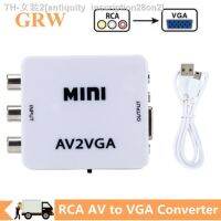 【CW】❀  Grwibeou to Video Converter Conversor with 3.5mm Audio 1080P Convertor AV2VGA / CVBS