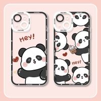 Suitable For Big Panda Phone Case iPhone 14 Pro Max 13 12 Mini 11 XS XR X 8 7 Plus 6S 6 SE Super Cute Cartoon All-Inclusive Anti-Collision