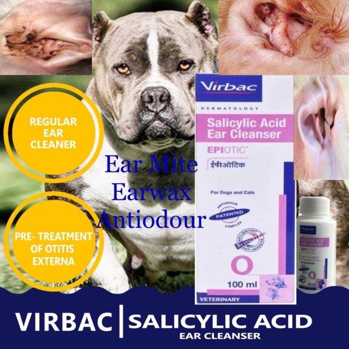 Virbac Epiotic Ear Cleaner 100ml For Dogs And Cats Lazada PH