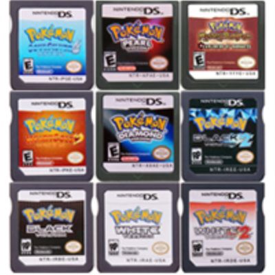 ❀™ DS Game Cartridge Console Card Pokeon Series Black White HeartGold SoulSilver Diamond Pearl Platinum R4 Version for Nintendo DS