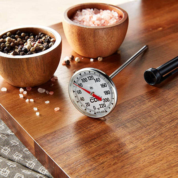 Original CDN ProAccurate Large Dial Cooking Thermometer with NSF