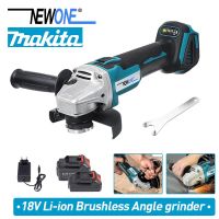 NEWONE Brushless Angle Grinder Cutting Grinding Too M14 115Mm Polishing Electric Angle Grinder Power Tool For 18V  Makita Batte