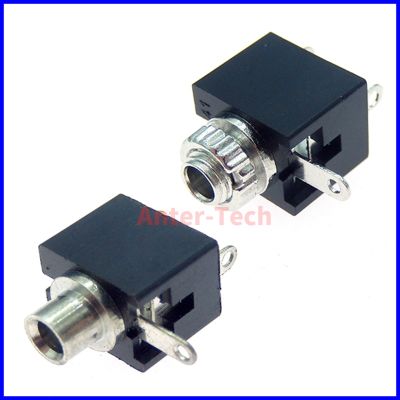 10Pcs Good Quality PJ201M 2.5mm Female Audio Connector 3 Pin DIP Headphone Jack Socket Mono Channel PJ-201M