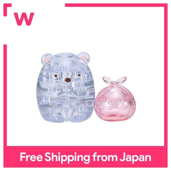 Crystal puzzle 3D puzzle "Unicorn Clear" 43 pieces Beverly 50245 Japan 