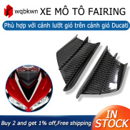 Motorcycle Fairing Side Winglet Aerodynamic Wing Deflector Spoiler for