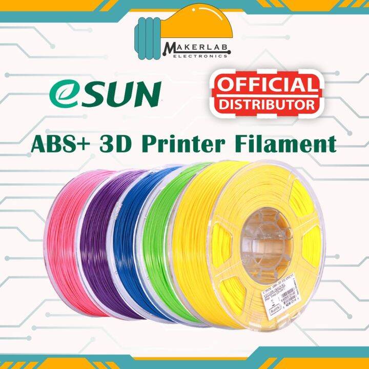 eSUN ABS+ Filament Black Red White Grey Green Blue 1.75mm ABS Plus 1KG