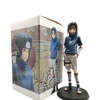 Uchiha ซาสึเกะตุ๊กตาขยับแขนขาได้เด็กๆตุ๊กตาวิทยาลัยหุ่นฟิกเกอร์ Banpresto อนิเมะนินจานารุโตะ