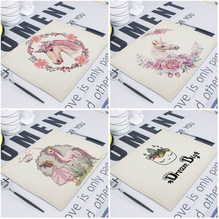 lz-1pcs-unicorn-fashion-pattern-table-mat-creative-beauty-flower-table-napkin-for-wedding-kitchen-decor-placemat-dining-mat-for-cup