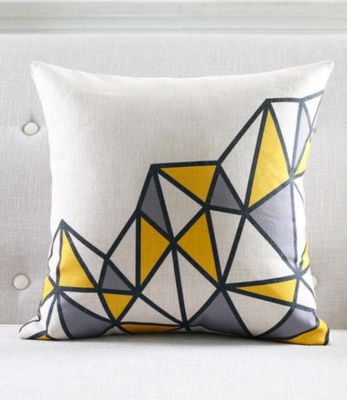 Free Shipping!Abstract geometric square throw pillowalmofadas case 45x45 53x53 60x60 30x50,european cushion cover home decore