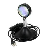 10W Mini USB Projector Led Night Light Sun Desk Lamp for Bedroom Bar Coffee Store Wall Decoration Lighting