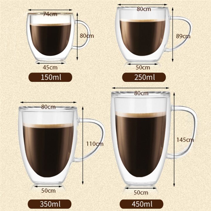 high-end-cups-1ชิ้นผนังสองแก้วกาแฟ-ชาถ้วยและแก้วเบียร์ถ้วยกาแฟที่ทำด้วยมือเครื่องดื่มเพื่อสุขภาพแก้วชาแก้วใส-drinkware